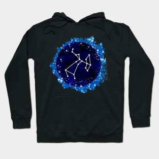 Watercolor Sagittarius star sign Hoodie